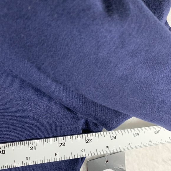 Speedo Crop Hoodie Women's Large Navy‎ Blue Polyester Stretch Long Sleeve 6788 - Picture 5 of 7